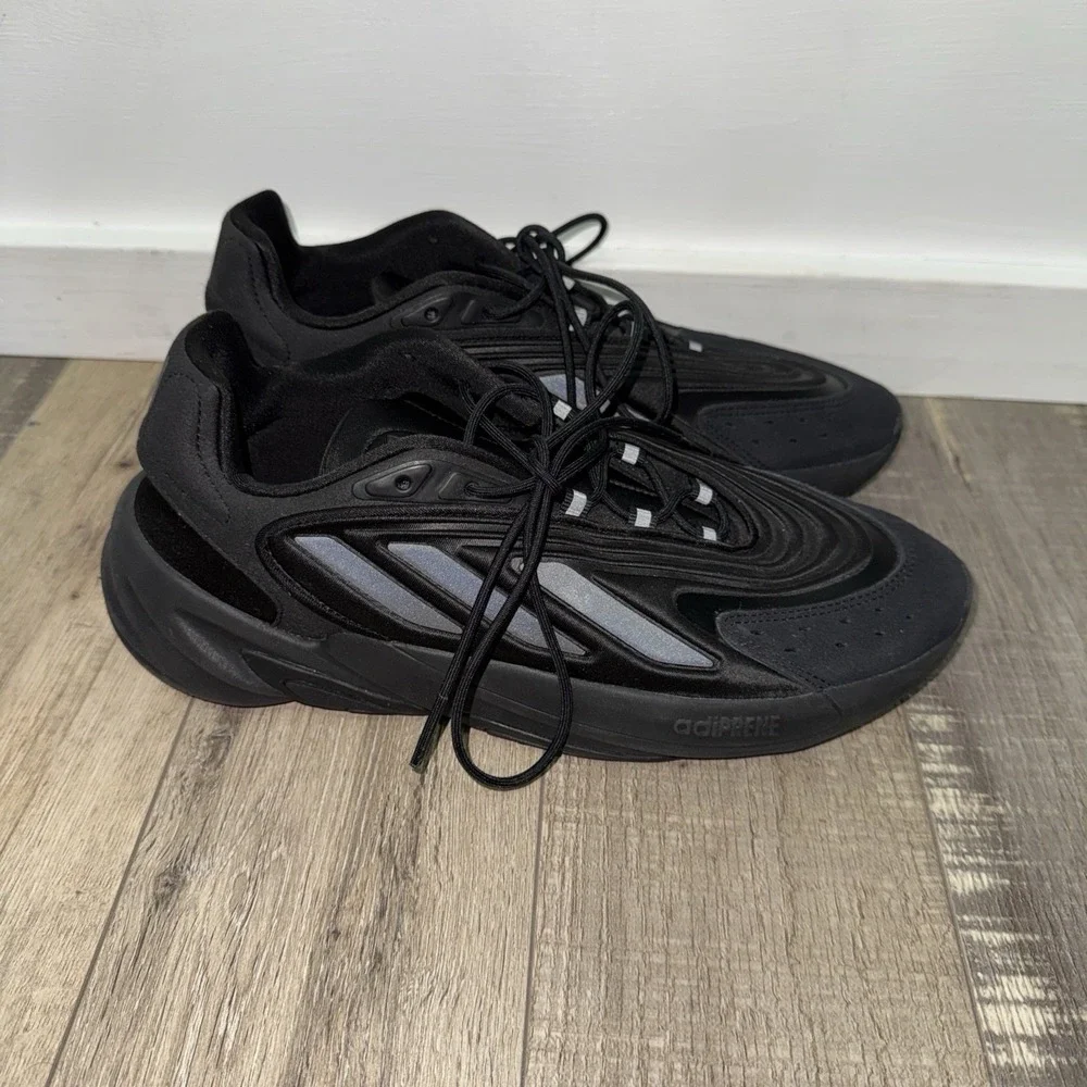 Adidas Originals Ozelia Black Sneakers Men's US 9.5 Chunky Casual Shoes